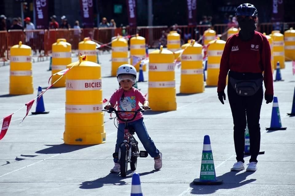 Se contará con la bici-escuela más grande de la ciudad para que cualquier persona, a partir de los tres años, pueda mejorar sus habilidades.