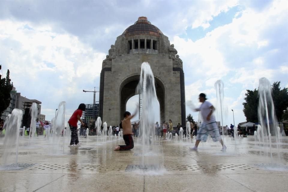 En algunas zonas de la Ciudad de México se registraron temperaturas de hasta 31 grados.