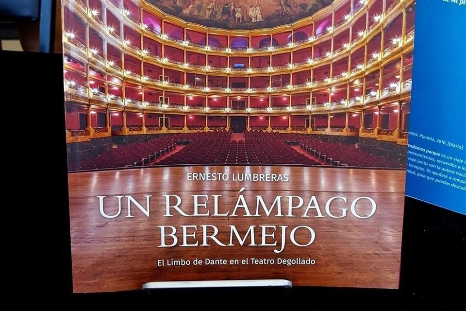 'Un relámpago bermejo. El Limbo de Dante' es de escritor Ernesto Lumbreras.