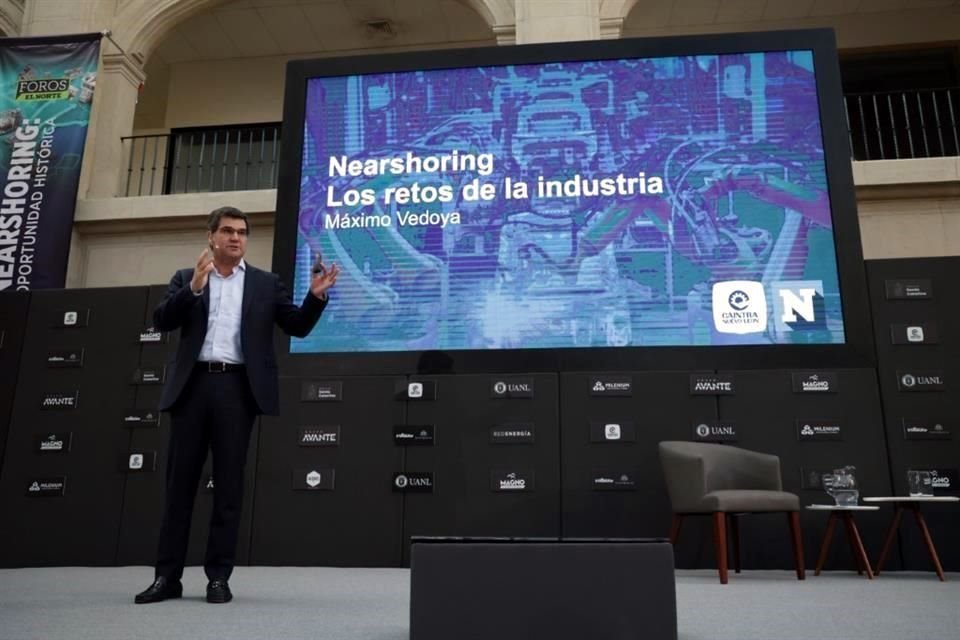 Máximo Vedoya, CEO Global de Ternium y presidente de Caintra.