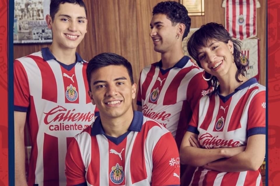 Nuevo jersey de las Chivas Apertura 2023.