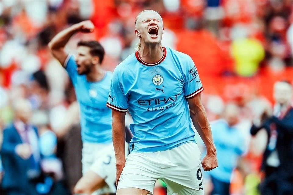 El noruego es el único que ha marcado un 'hat-trick' en su debut en Champions.