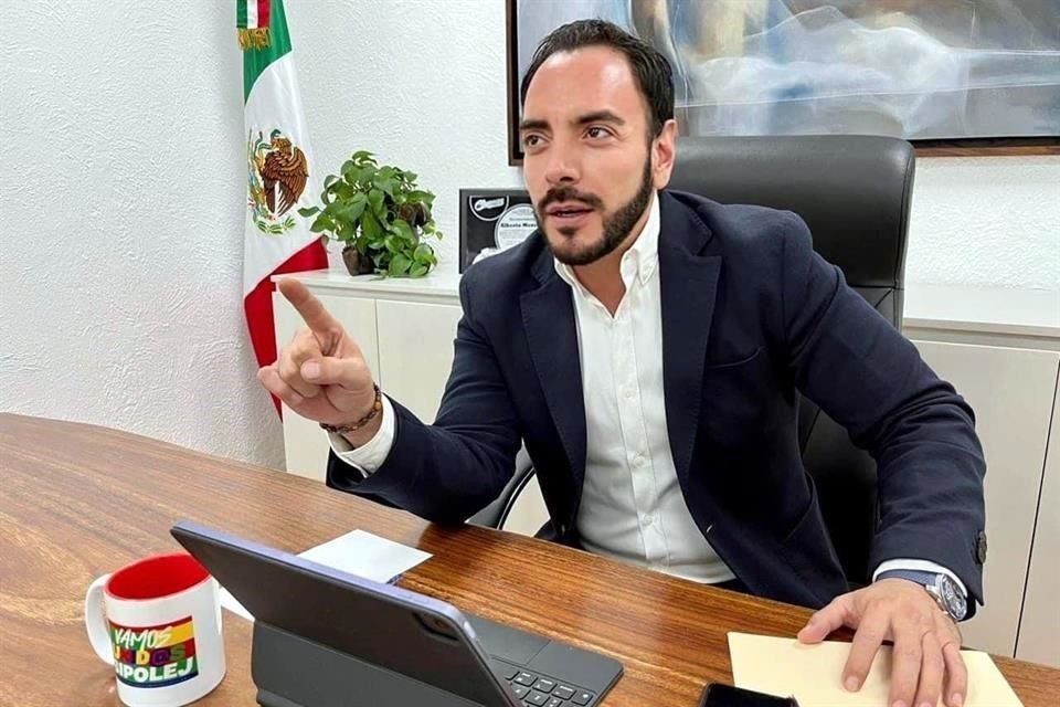 Alberto Mercado, líder del Sindicato Independiente del Poder Legislativo de Jalisco.