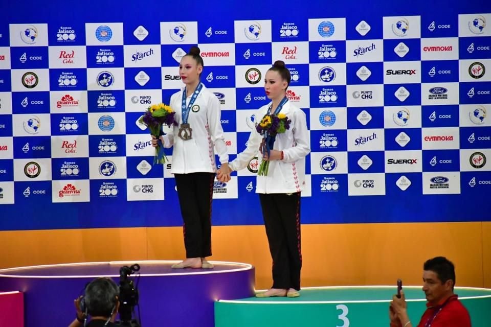 La gimnasta jalisciense Amanda Bosch se convirtió en campeona continental de clavas en la categoría Juvenil en el Campeonato Panamericano de Gimnasia Rítmica Guadalajara 2023.