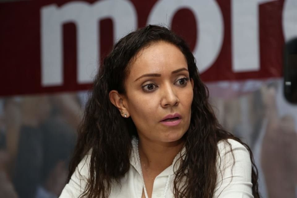 Katia Castillo, presienta de Morena en Jalisco, señala que aún no definen si irán en alianza en 2024.