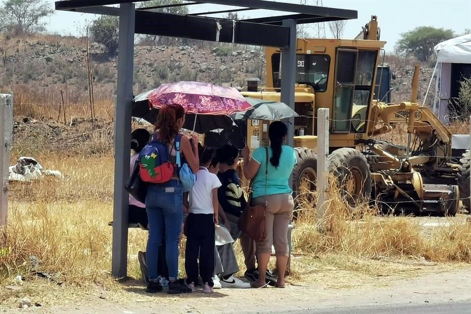 Debido a la precariedad de áreas verdes consolidadas, se experimentan temperaturas más extremas.