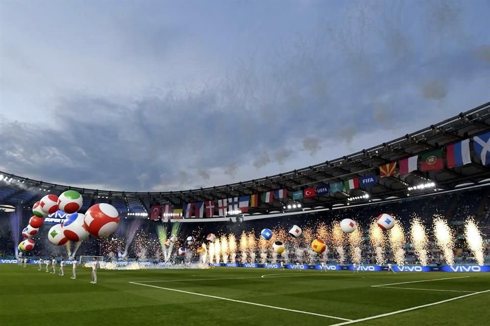 Espectacular ceremonia de inauguración.