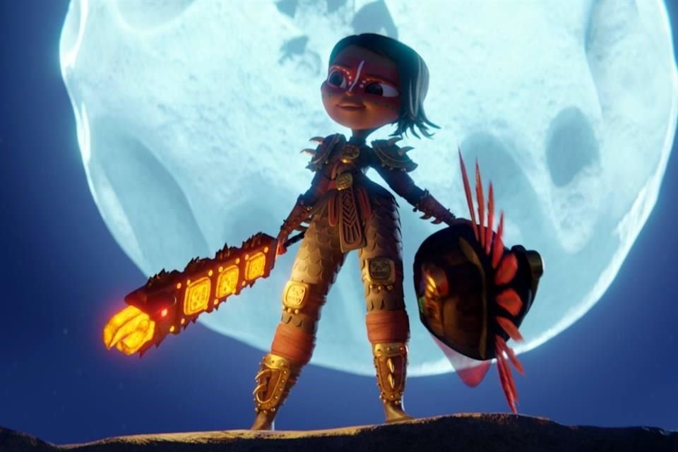 Primeras imágenes de la serie Maya y los Tres