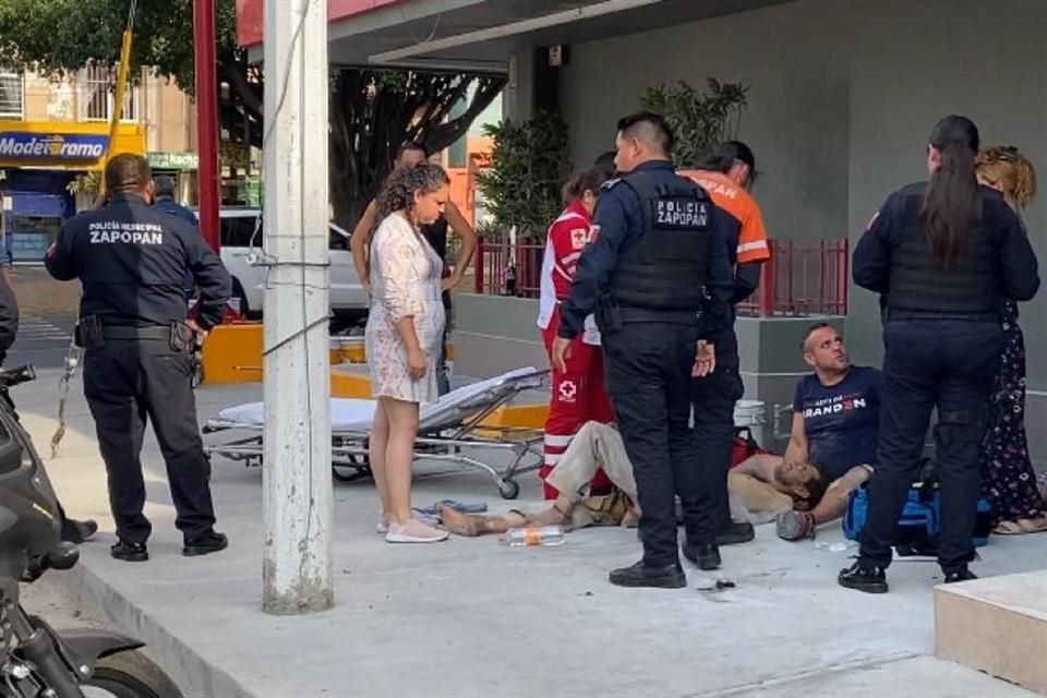 Un conflicto entre personas en situación de calle, causado por una propina, terminó con un hombre en llamas, en la Colonia Prados Vallarta.