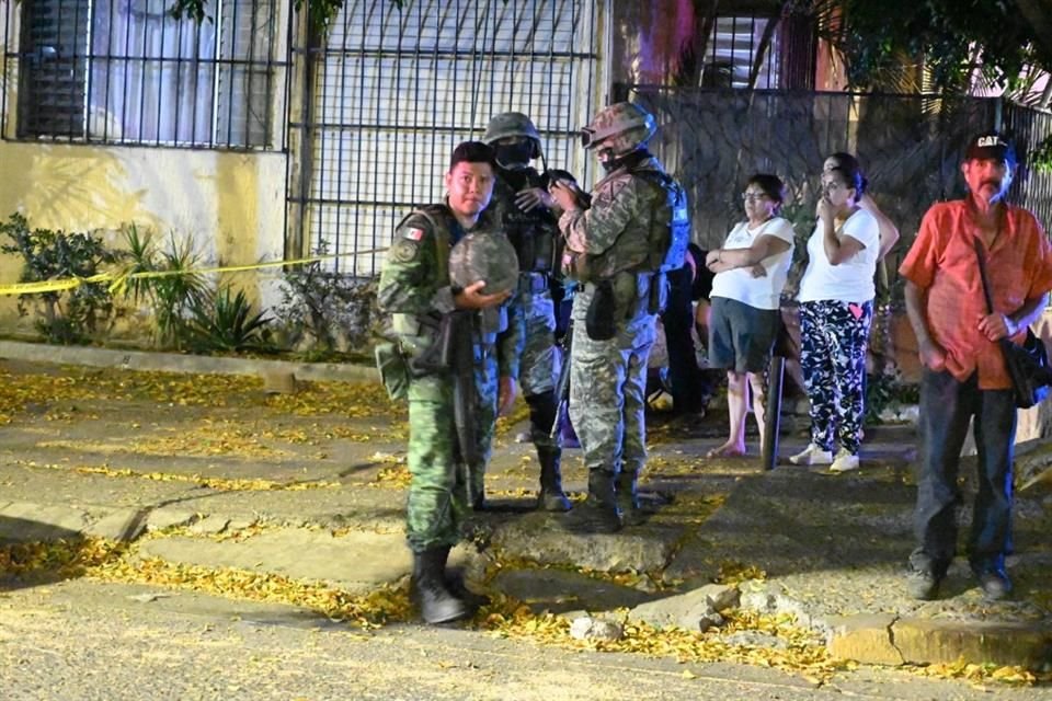 El suceso ocurrió alrededor de las 19:00 horas en la Colonia Villa Guerrero.