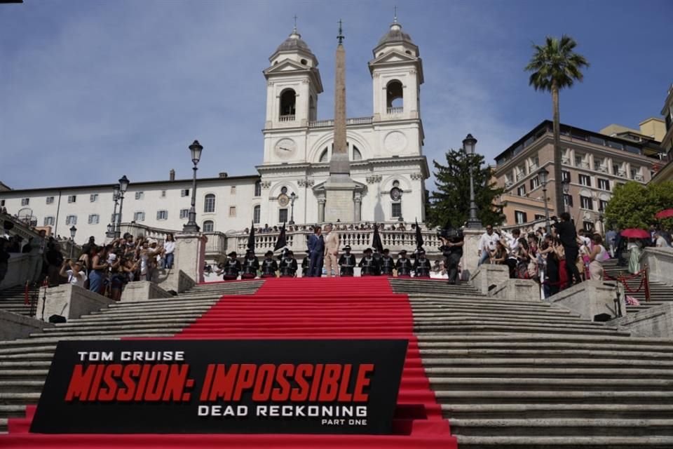 Alfombra roja de la premiere 'Mission: Impossible - Dead Reckoning' en Roma.