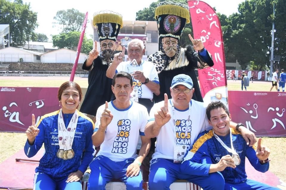 La Selección de Jalisco cumplió con su primer objetivo de alcanzar las 372 medallas de oro en los Juegos Nacionales Conade 2023 y ahora va por las 400.