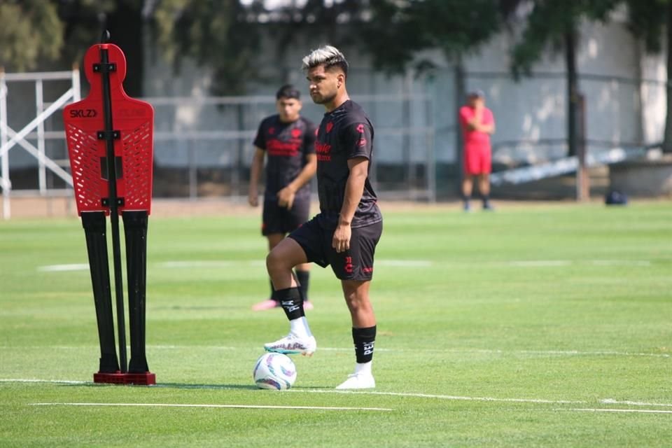 Eduardo 'Mudo' Aguirre, refuerzo del Atlas, dijo que llegar a los Rojinegros será un plus en su carrera y quiere ser referente en el ataque.