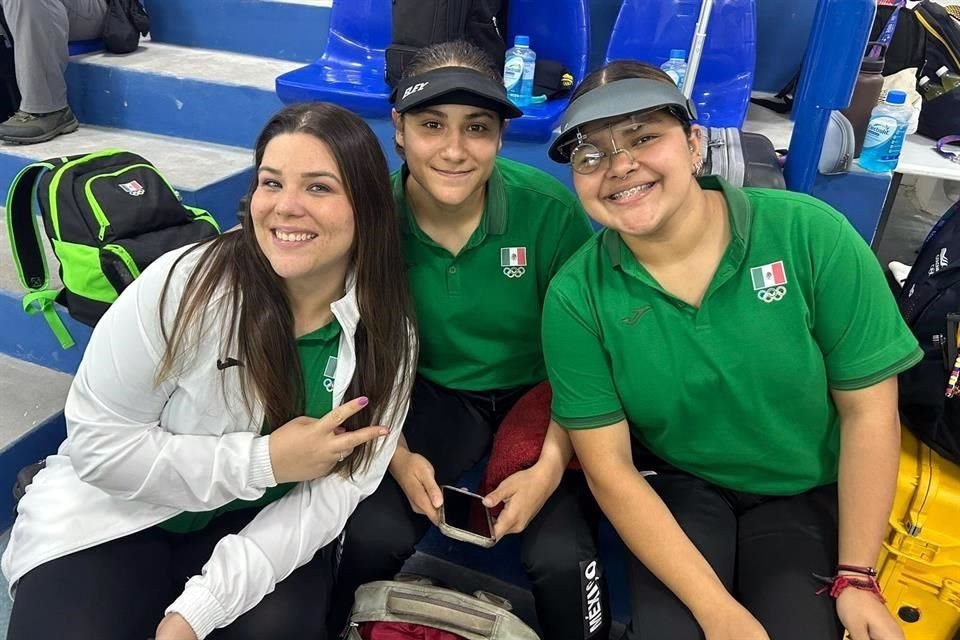 Andrea Ibarra, Alejandra Zavala y Alejandra Cervantes subieron al podio.