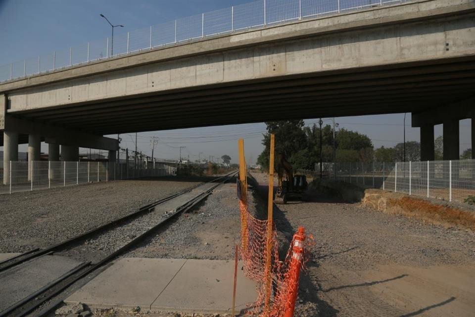 El único nodo vial construido es el de Avenida Adolf Horn, a la altura del Fraccionamiento Real del Valle.