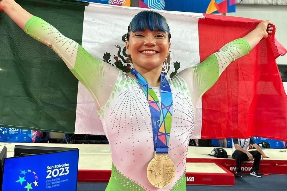 Moreno ganó 5 medallas, 3 de ellas de oro.