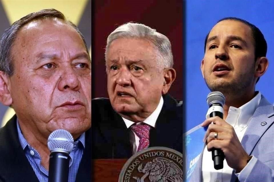 Los políticos reprocharon a AMLO que eluda su responsabilidad en el tema de inseguridad.