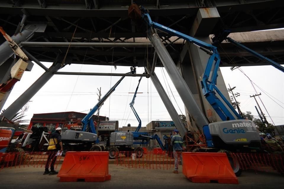 La Secretaría de Obras y Servicios informó que concluyó el reforzamiento de 149 claros.