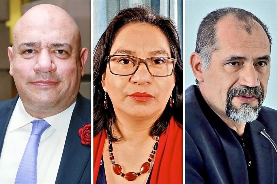 Anuar García, de México SOS, Jalisco; Carmen Chinas Salazar, Especialista en Seguridad Ciudadana y Jorge Ramírez, Doctor en Ciencias Sociales.