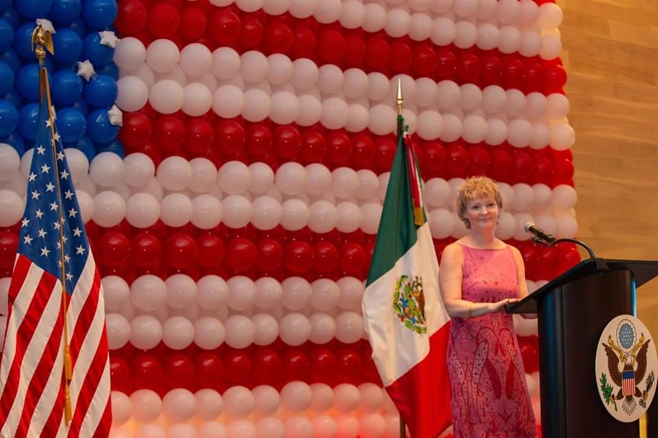 Durante 2023, la Sección Consular adjudicó más de 285 mil visas, esto significa más visas de las que adjudicaron en 2019, señaló la cónsul general de Estados Unidos en México, Eliza Al-Laham.