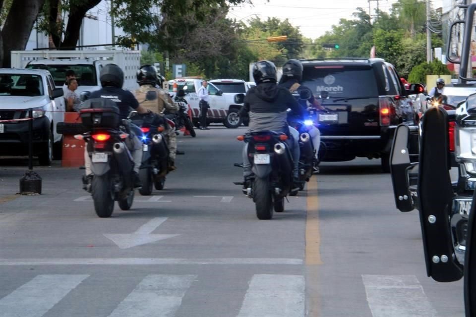 Hoy se realizó un homenaje para los funcionarios asesinados tras una explosión ocurrida el 11 de Julio en el Centro de Tlajomulco.