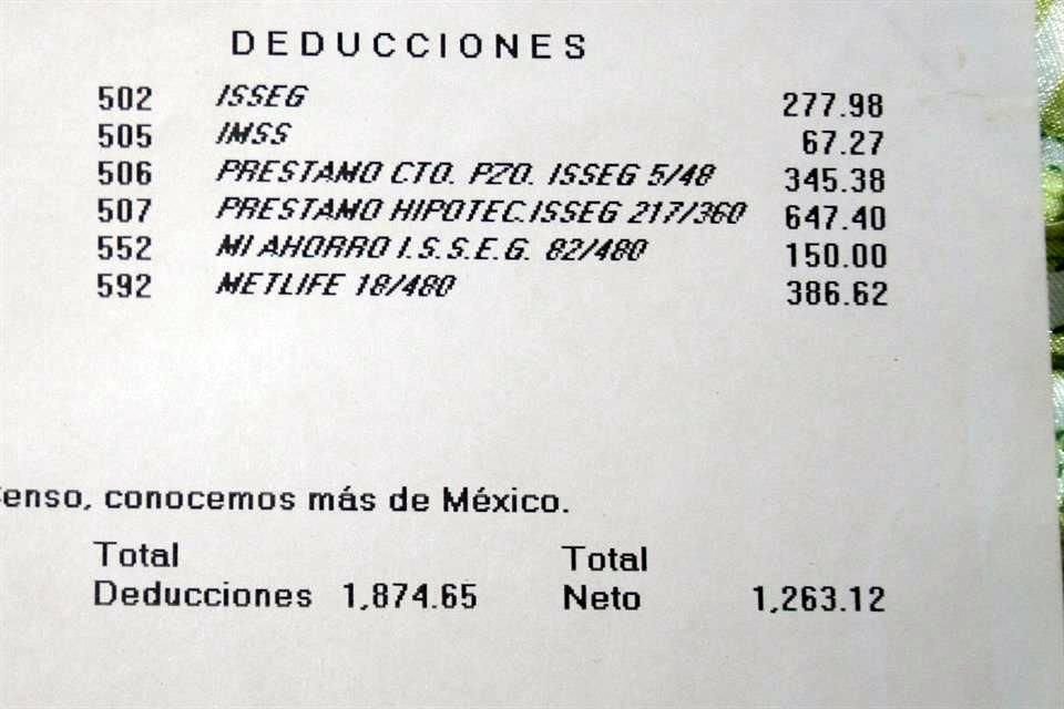 Por ser trabajador formal y, por lo tanto, estar adherido al IMSS, hay ciertos impuestos obligatorios que se deben pagar.