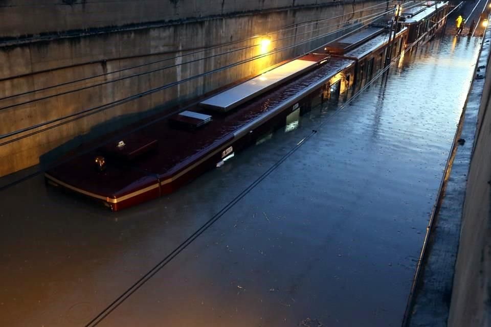 La Estación Atemajac sufrió una severa inundación en junio de 2018.