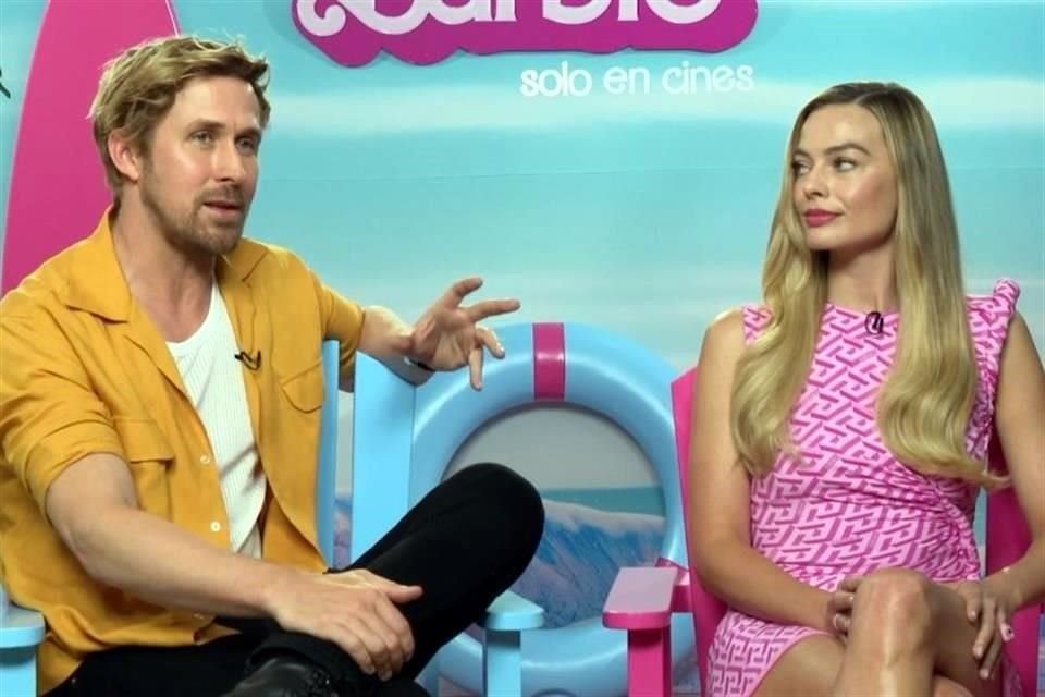 Margot Robbie y Ryan Gosling protagonizan el filme.