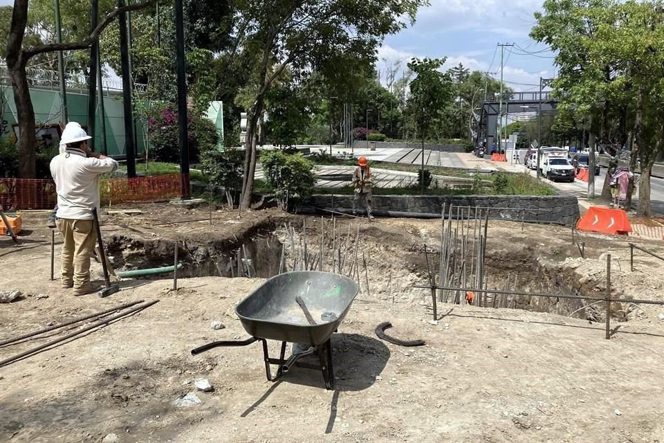 Las obras del Cablebús contemplan la instalación de seis estaciones y  40 postes.