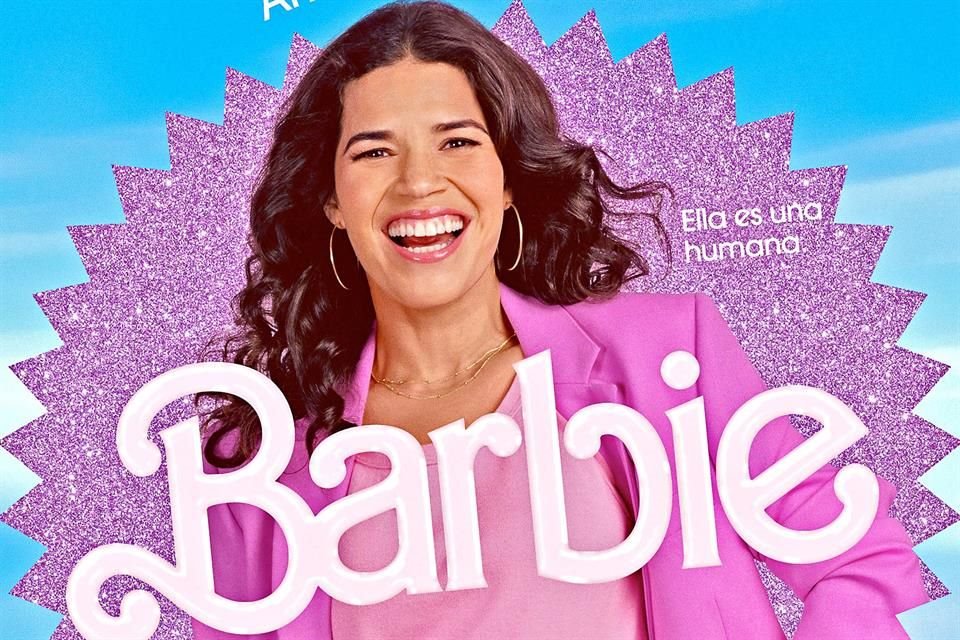 America Ferrera es la humana que ayuda a Barbie y a Ken en el mundo real.