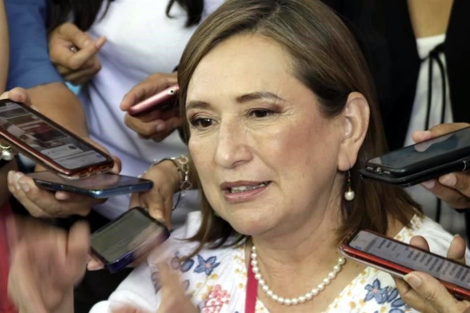 La senadora panista Xóchitl Gálvez.