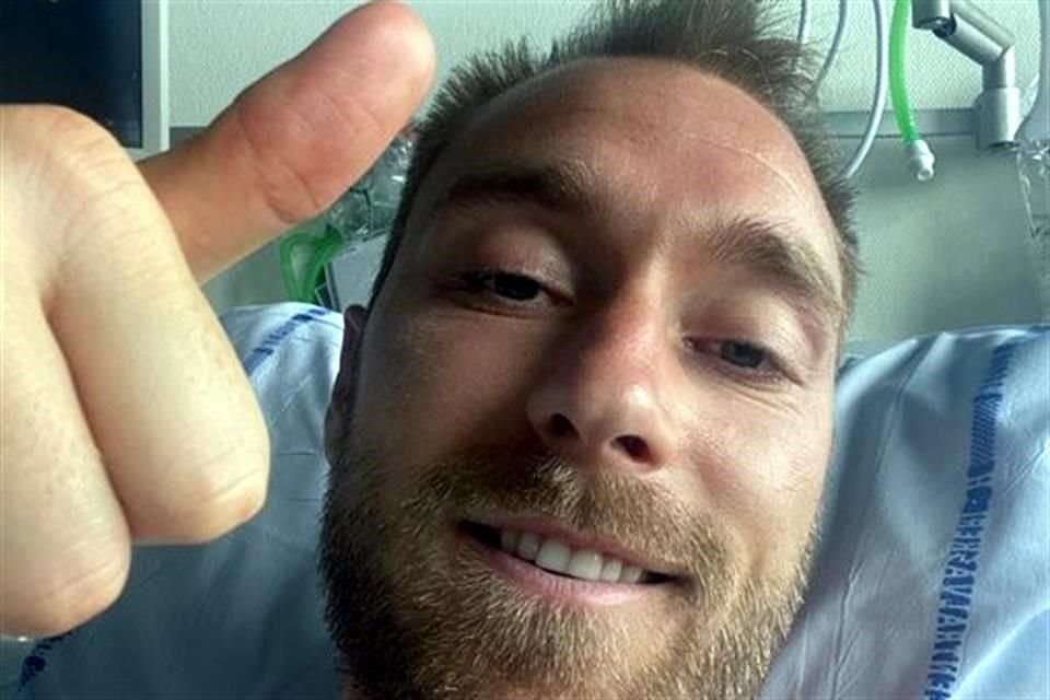 El jugador sigue hospitalizado pero cada día mejor.