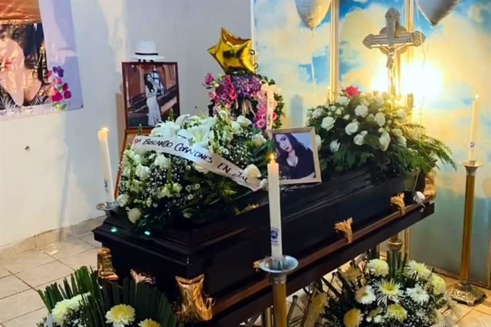 El funeral de Karey Franco fue en la comunidad de Santa Teresa en Tequila.