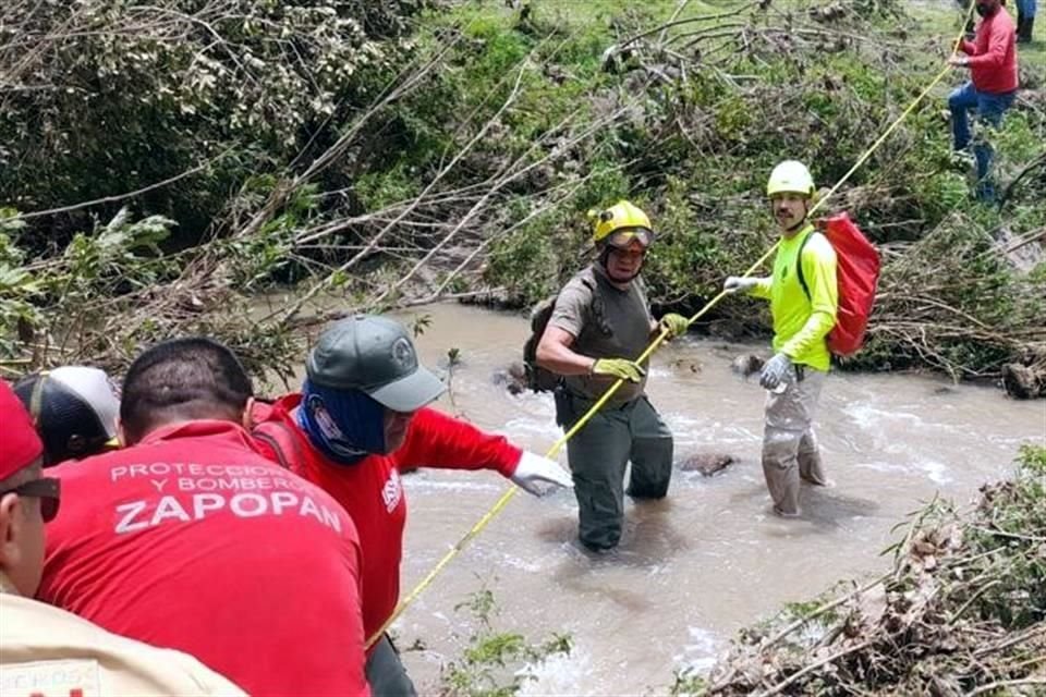 Autoridades encontraron el cuerpo sin vida del hombre arrastrado por la corriente, a la orilla del arroyo en el Rancho La Joya.