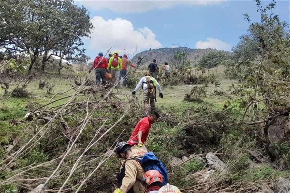 La víctima fue encontrada a 13.5 kilómetros de la Carretera a Colotlán y a 5 kilómetros del poblado El Taray, donde originalmente comenzó a ser arrastrado.