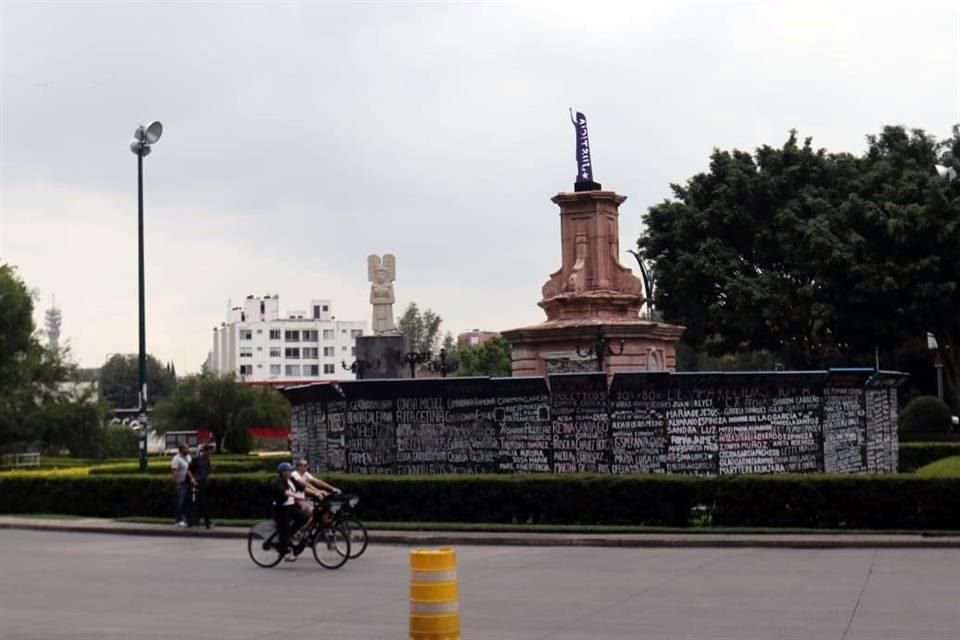 La pieza estará ubicada junto a la Glorieta de las Mujeres que Luchan.