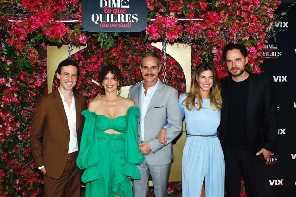 La película 'Dime lo Que Quieras', sobre el intercambio de parejas, tuvo su premier oficial en la CDMX, antes de su estreno por ViX+.