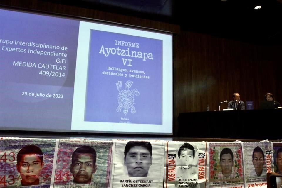 Ayer, el GIEI presentó en la Ciudad de México su último informe sobre el caso de los 43 normalistas de Ayotzinapa  desaparecidos en 2014.