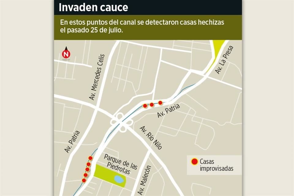 Estos son los asentamientos irregulares que detectó MURAL.
