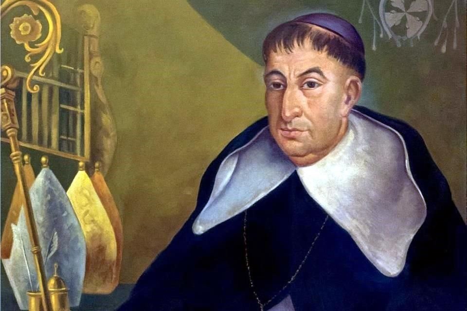 Fray Antonio Alcalde y Barriga. Pintura de Jorge Monroy Padilla.