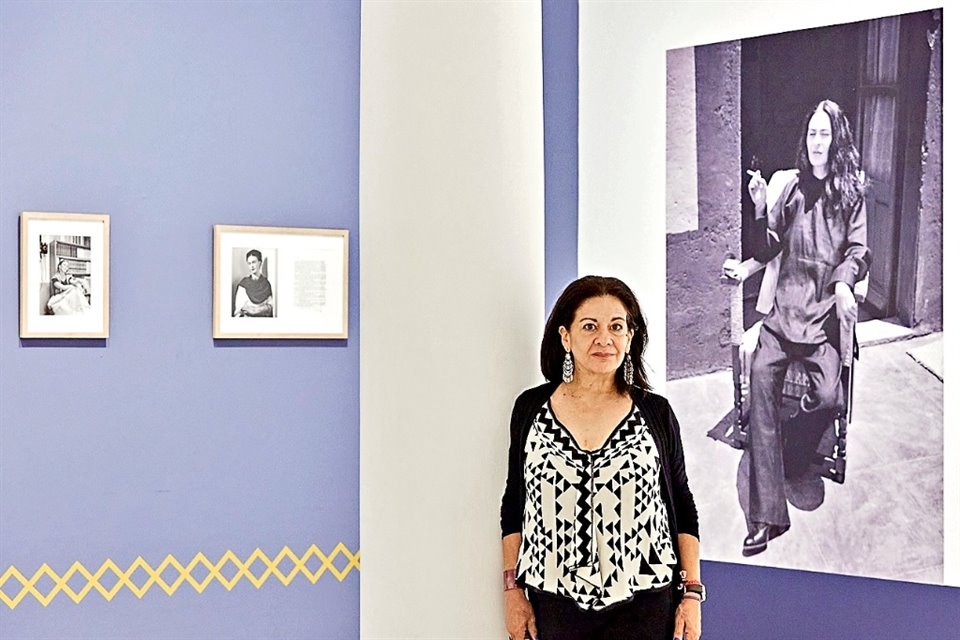 La expo fue curada por Cristina Kahlo. 