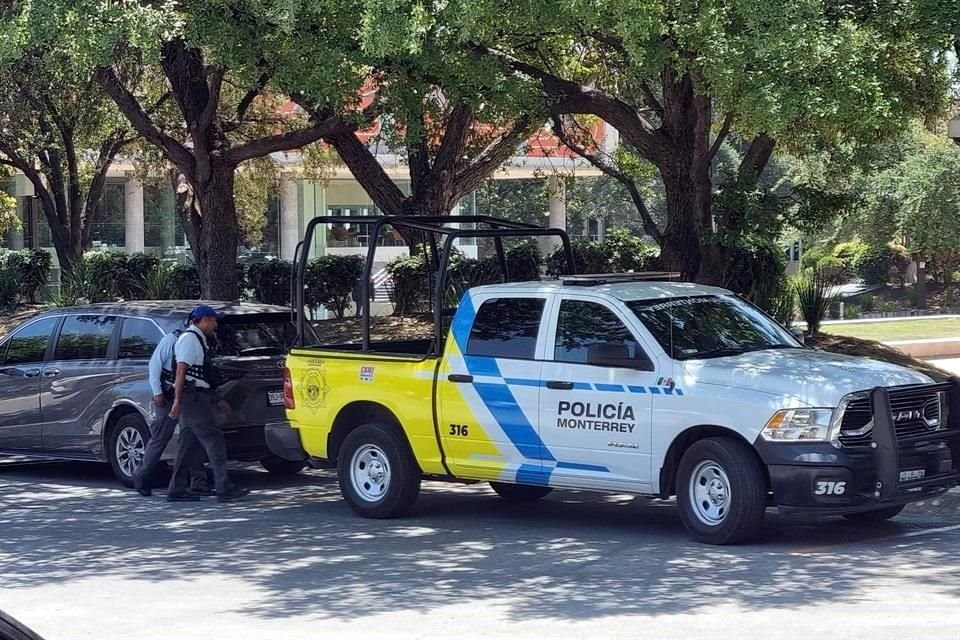 Los hechos fueron reportados alrededor de las 9:30 horas en el quinto piso del edificio BiblioTec.