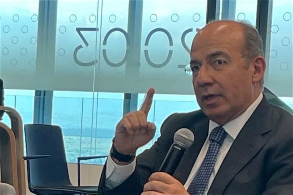 Felipe Calderón, ex Presidente de México.