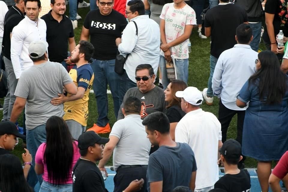 El senador Félix Salgado Macedonio estuvo presente en el concierto. 