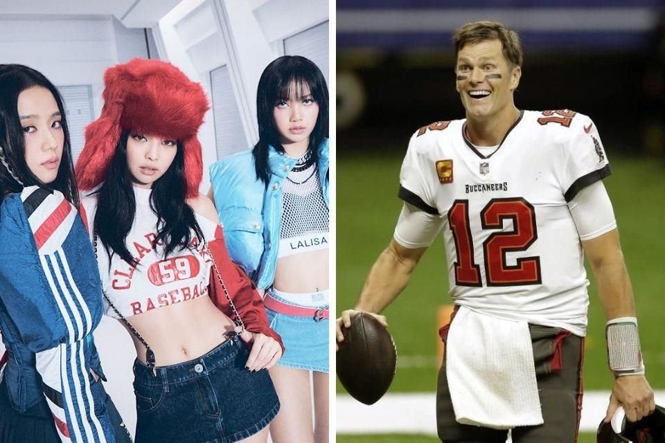 Tom Brady fue captado en el concierto de BLACKPINK en compañía de su hija en Nueva Jersey.