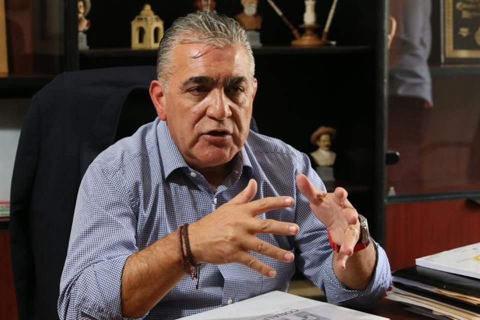 Hugo Contreras Zepeda, coordinador de la fracción del PRI en el Congreso de Jalisco.