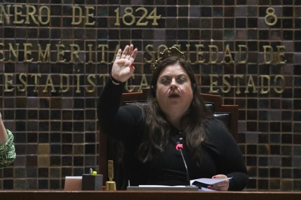 Hortensia Noroña, diputada del PRI en el Congreso de Jalisco.