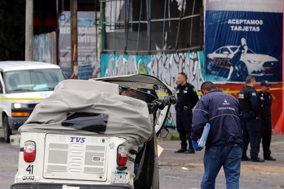 Tres personas murieron y dos fueron enviados a servicios médicos, uno era copiloto del RZR y otro iba en la mototaxi.