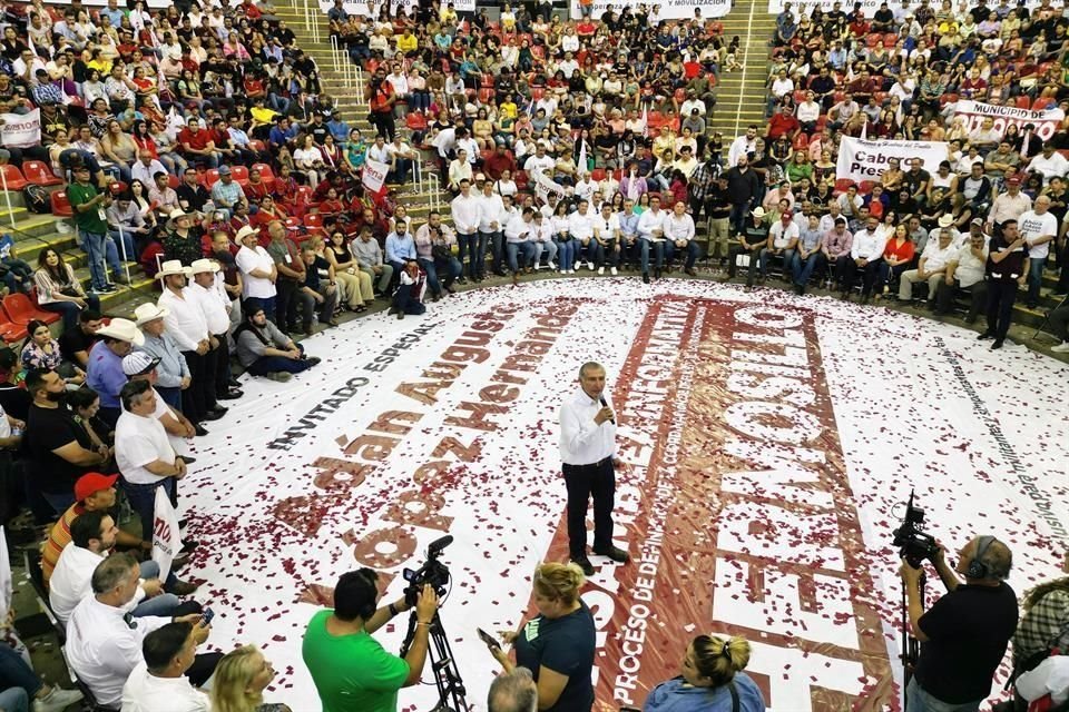 El ex Secretario de Gobernación dijo que será un factor de unidad en la contienda interna de Morena.