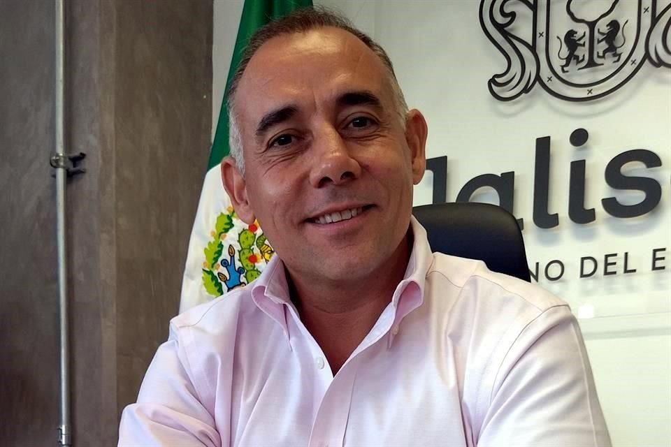 Alberto Esquer, uno de los cinco aspirantes a la candidatura de MC por la Gubernatura de Jalisco.